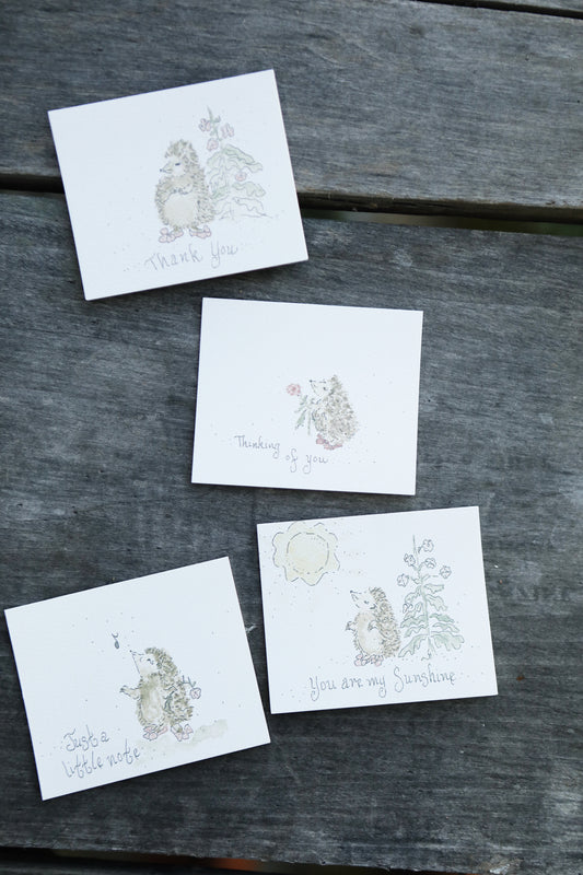 Hedgehog Card Set